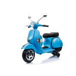Elektrická motorka Vespa - modrá